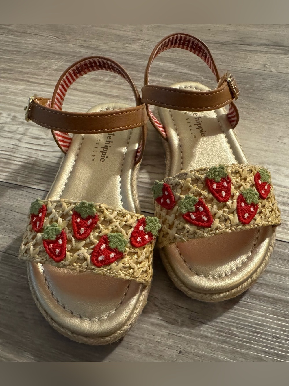 Strawberry Sandals